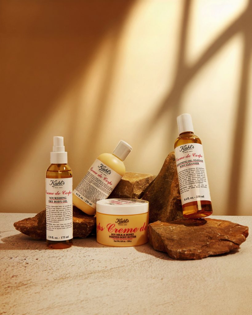 still life shooting high-end skincare products